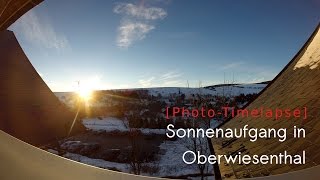 preview picture of video '[Photo-Timelapse] Sonnenaufgang in Oberwiesenthal'