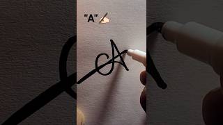 how to sign the letter A?❤