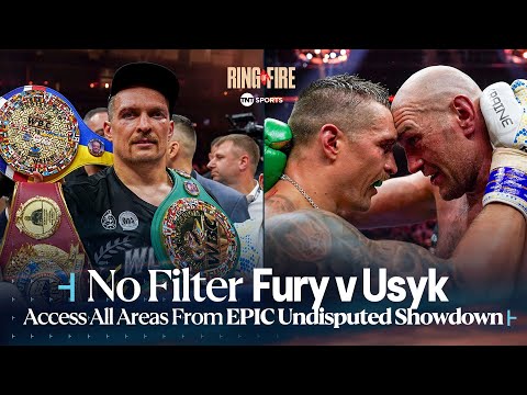 No Filter: Fury v Usyk 🏆 Oleksandr Usyk Becomes Undisputed Heavyweight Champion! 🏆 #FuryUsyk