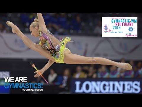 2015 Rhythmic Worlds, Stuttgart (GER) - Highlights 2, Clubs+Ribbon Finals - We Are Gymnastics !