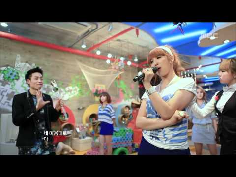 4Minute - Heart to Heart, 포미닛 - 하트 투 하트, Music Core 20110514