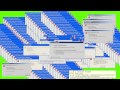 GREEN SCREEN Windows XP Error VIRUS ERROR FOOTAGE SOUND