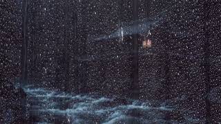 The Sound of Natural Rain by the River to Help with Insomnia