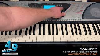 Video thumbnail for Yamaha PSR-240 Keyboard - Tutorial by KeyboardKrazy49