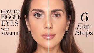HOW TO MAKE YOUR EYES LOOK BIGGER IN 6 EASY STEPS | ALI ANDREEA
