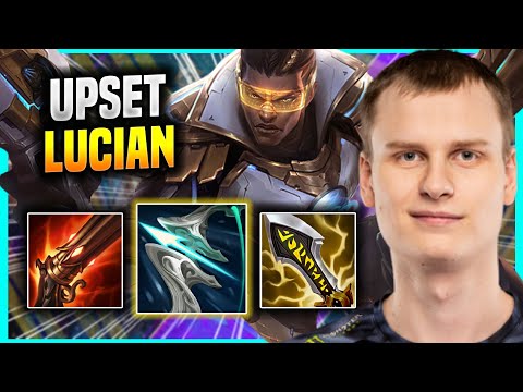 UPSET DESTROYING WITH LUCIAN VS APHELIOS! - FNC Upset Plays Lucian ADC vs Aphelios! | Season 2022
