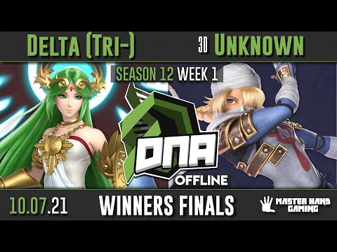 DNA S12:W1 - Delta (Tri-) (Palutena, Link) vs 3D | Unknown (Sheik) - Winners Finals