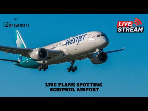 🔴 LIVE PLANE SPOTTING From COLD ❄️ Amsterdam Schiphol Airport |Arrivals| 3-12-2022