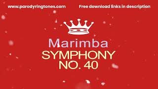Symphony No 40 (Marimba Remix Ringtone)