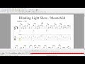 Blinding Light Show - Moonchild (Tab)