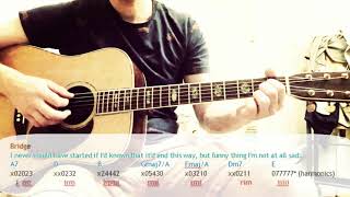 How To Play &quot;THE BED&quot; by Lou Reed  - Acoustic Guitar Tutorial