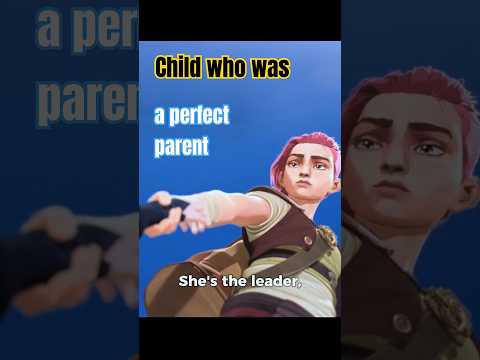 Vi was a perfect parent while being a child herself. That influenced her a lot #arcane #psychology