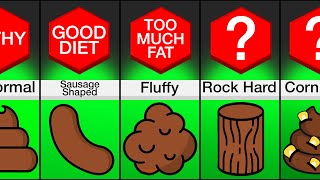 Comparison: What Your Poop Says About Your Health