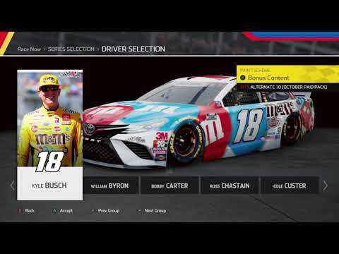 NASCAR Heat 5 Every Driver and Scheme