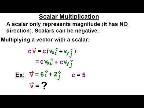 Calculus 3 Vector Calculus in 2D 1 of 39 Vector Notation