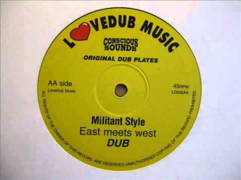 10" East meets West Side AA: Militant Style + Dub