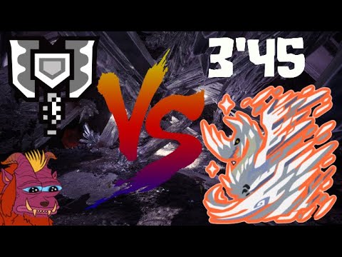 [MHWI] 3'45 Arch Tempered Velkhana Charge Blade Solo | 歴戦王イヴェルカーナ チャージアックス