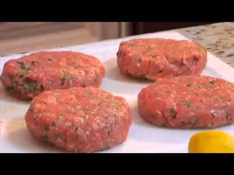 Almost Spicy Lamb Burgers: Chef Danielle Saunders