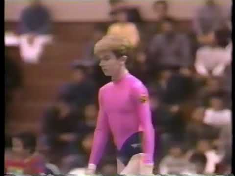 EF FX 1987 Chunichi Cup   Astrid Heese GDR