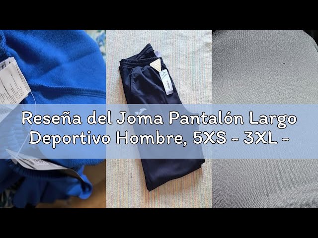 Vídeo relacionado con Joma Cannes II Pantalon Largo Deportivo, Hombre, Marino, 3XL