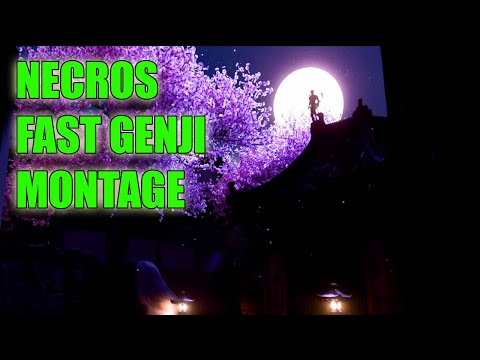 NECROS GENJI MONTAGE - FASTEST GENJI PLAYS OVERWATCH
