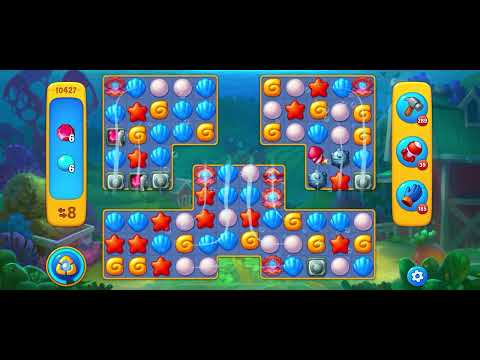 Fishdom level 10427 no boosters フィッシュダム ノーマル