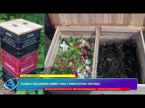 LAURA DIBARRAT. Pueblo Belgrano armó una compostera vecinal