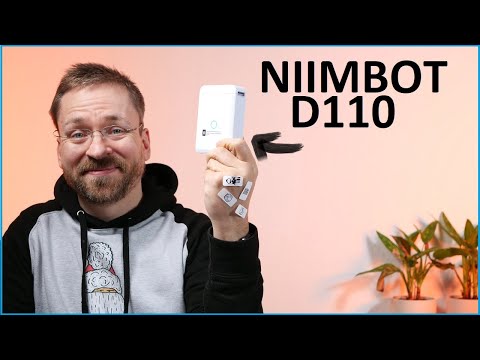 Niimbot D110 Review -  Knaller bei Amazon unter den Etiketten Druckern mit App Support /moschuss