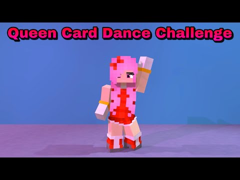 Insane Dance Challenge with Queen Card in Minecraft