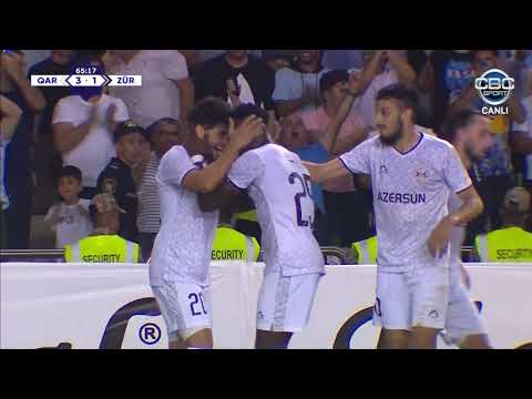 UEFA Champions League. I. Wadji goal (Qarabag 3:1 Zurich)