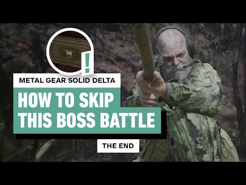 Metal Gear Solid Delta - How to Skip “The End” Boss Battle