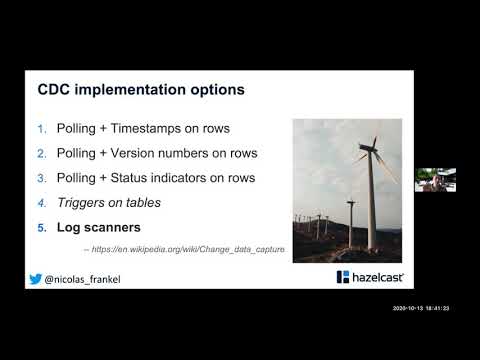 A Change-Data-Capture use-case: designing an evergreen cache