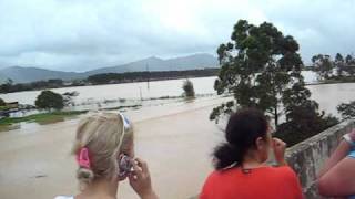 preview picture of video 'Enchente na BR 101 entrada de Navegantes - SC'