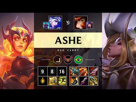 Ashe ADC vs Miss Fortune - BR Grandmaster Patch 25.19