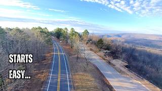 Driving to Kyles Landing: Road Conditions & The Descent (Jasper, AR)