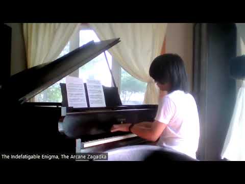 Balakirev Oriental fantasy op 18 "Islamey" practice session