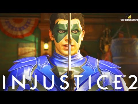 THE STAFF OF GRAYSON IS SO MUCH FUN!! - Injustice 2 "Nightwing" Gameplay (Epic Staff of Grayson)