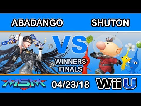 MSM 143 - Abadango (Bayonetta) Vs. Shuton (Olimar) Winners Finals - Smash 4
