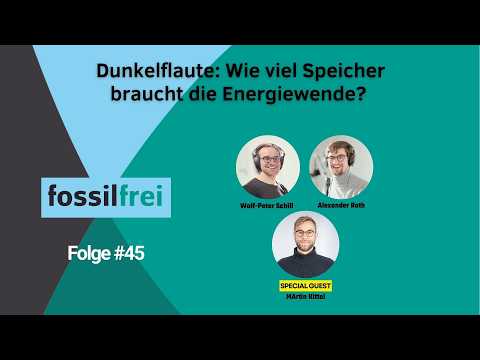 Video Thumbnail: #45: Dunkelflaute: Wie viel Speicher braucht die Energiewende?