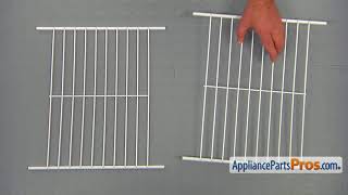 How To: Whirlpool, KitchenAid, Maytag Wire Shelf WPW10318947