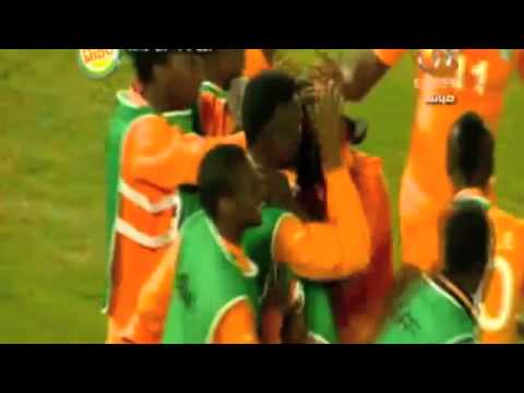 Goal Moussa Kone Costa d'Avorio - Egitto 1-0