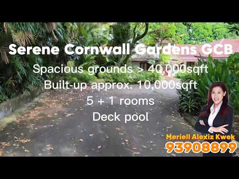 44,000 sqft Cornwall Gardens GCB – 5 Beds, Pool, Entertain, $100M-Class, Cornwall Gardens, 5 Bedrooms, 43,888 sqft, Good Class Bungalow For Rent, by Meriell Alexiz Kwek, 500103627 - PropertyGuru.com.sg