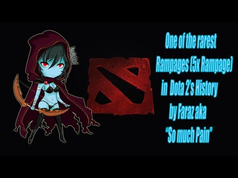 Drow's  rarest 5x rampage in Dota 2 (Average rank Legend)