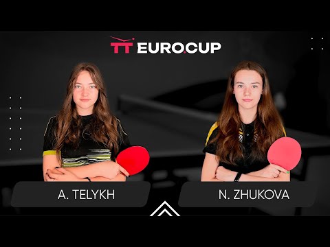 18:50 Anastasiia Telykh - Nadiia Zhukova 11.12.2023 TT Euro.Cup Women Ukraine Master. TABLE 3