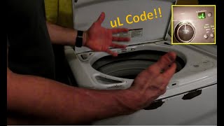 Whirlpool Cabrio Washer uL Code Troubleshooting