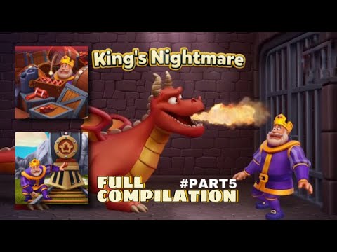 King's Nightmare Full Compilation Part 5 | Royal Match Royal League Battle Team 🏆