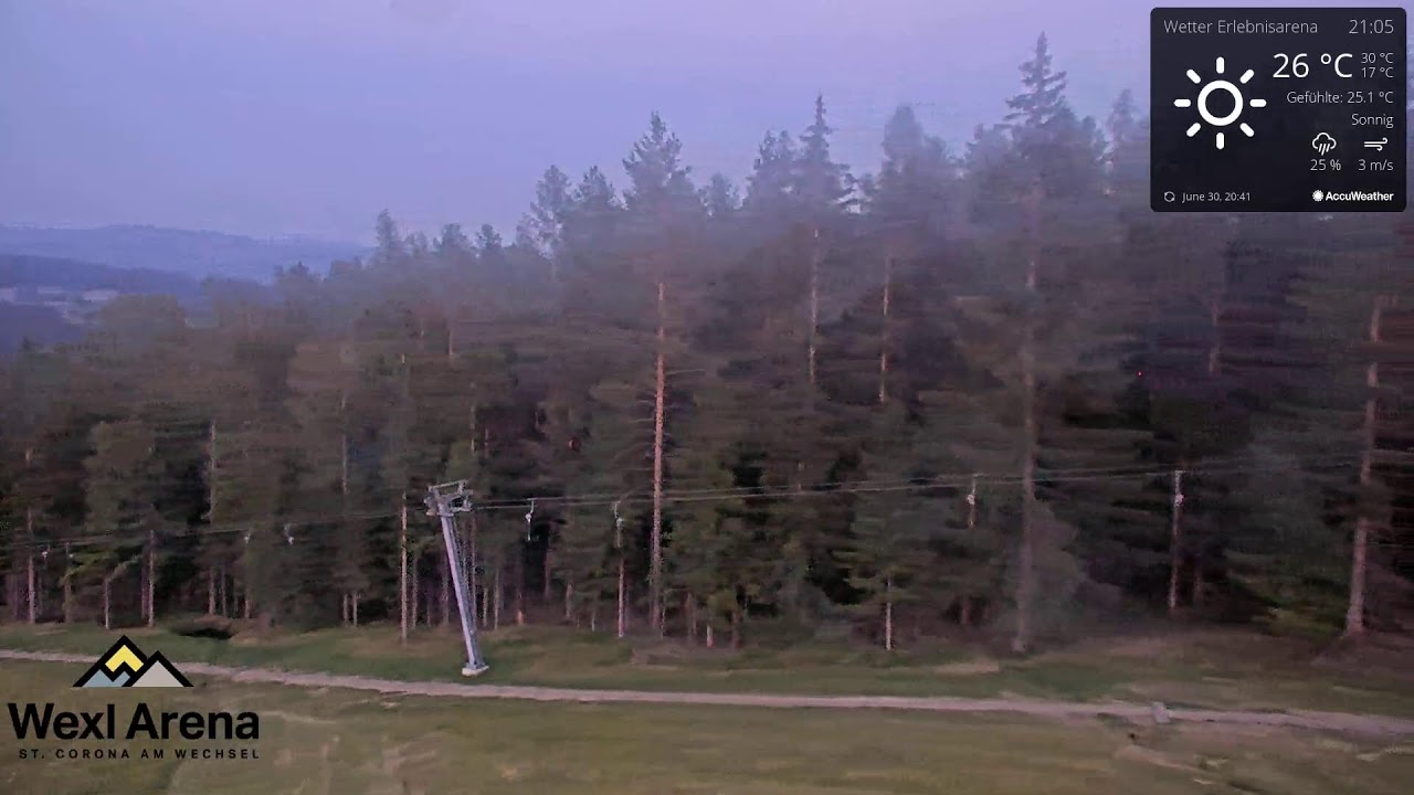Live webcam view of Pistas y Telesillas de Wexl Arena
