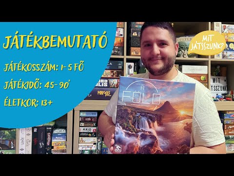 A Föld Társasjáték Bemutató - amitől én is FÖLDhözragadt lettem - Mit Játsszunk?