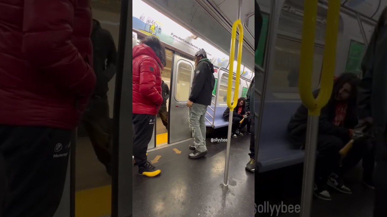 Bro got pushed out the train