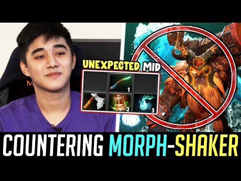 Abed showing MORPH-SHAKER COMBO is still BEATABLE DOTA 2